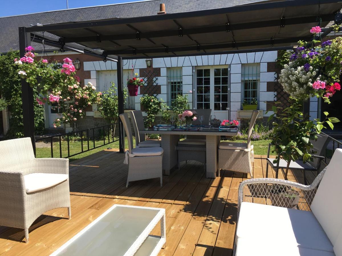 La Bauldiniere Bed & Breakfast Tauxigny Luaran gambar